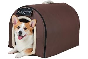 XL Insulated Washable Indoor Dog House for Big Dog