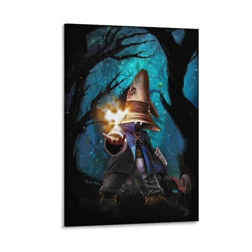 �t�@�C�i���t�@���^�W�[ �r�r�E�I���j�e�B�A �|�X�^�[ (1) �p�l�� �L�����o�X�E�H�[���A�[�g���� ��� �ŉ� �ǂ̊G ��������20x30inch(50x75cm)