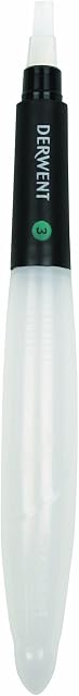 Derwent Waterbrush for Watercolour Painting, Chisel Tip, Professional Quality, 2301974