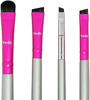 Eyebrow Brush Set – Stiff Angled Brow Brushes and Firm Comb | Angle
