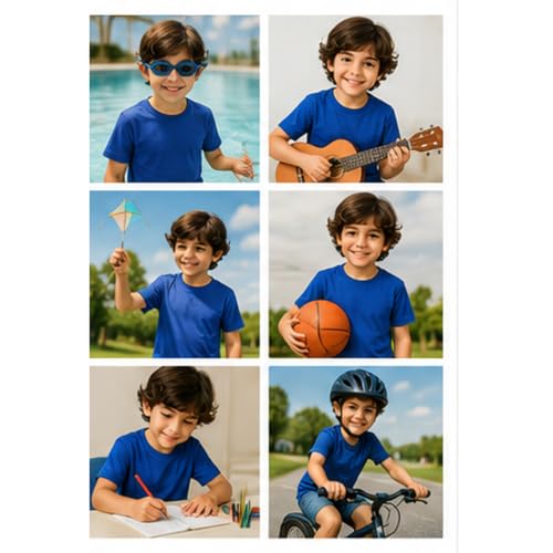 Image of Kids Round Neck Boys Tshirt | Short Sleeves | Natural Organic 100% Cotton Soft Comfortable Fabric | School Plain Color Original Branded Half Sleeve | T-Shirt for Boy Kid | Sleepwear Everyday Casual