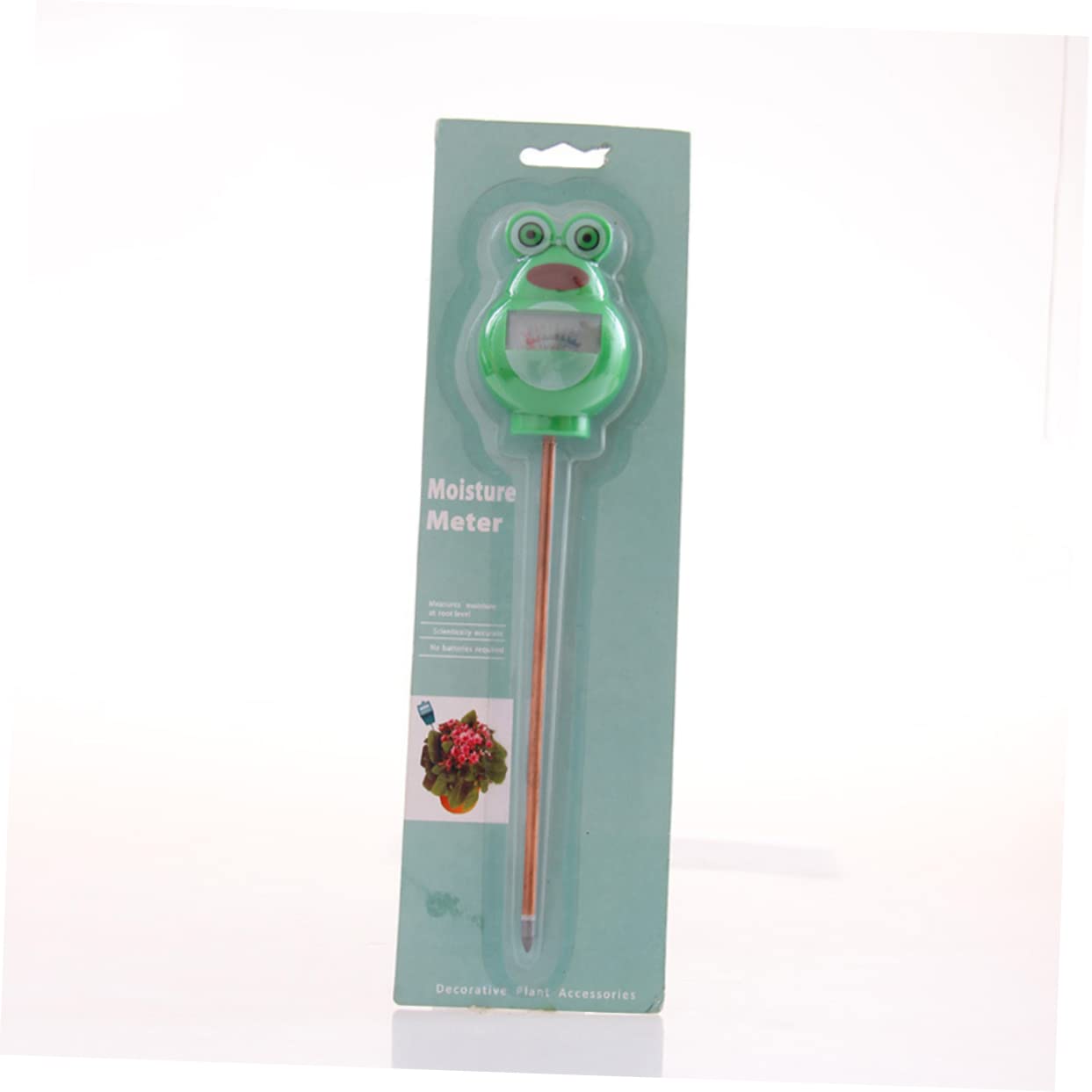 POPETPOP 2pezzi Tester Di Umidità Del Suolo e Ph Per Giardinaggio Strumento Cartoon Verde Misuratore Di Umidità Del Suolo Senza Batteria Facile Da Usare Per Piante e Giardino