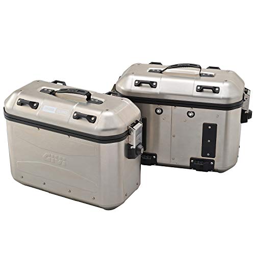 Amazon | GIVI (ジビ) サイドケース 36L 左右セット シルバー アルミ製