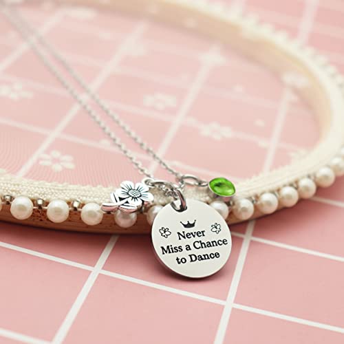 Eilygen Dancer Gift Women Necklace - Never Miss a Chance to Dance Stainless Steel Necklace (Round 7) by Eilygen - Used condition - Image 4