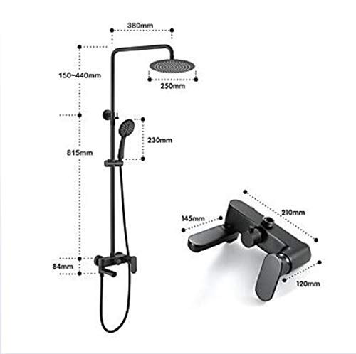 Robinet de douche moderne de haute qualité avec vanne céramique