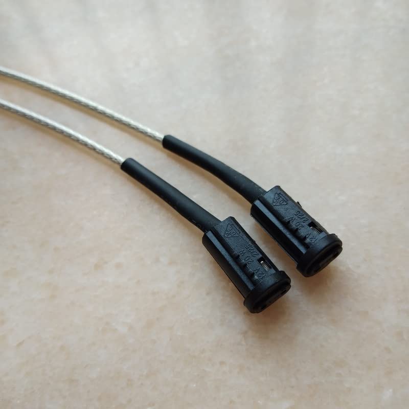 CE/UL G4 Lamp Holder with 40cm 500cm 0.3mm2(22AWG) Shielded FEP Cable for Crystal Lamp Halogen Bulb Lighting Accessoires - (Color: G4 with 250cm Wire Base Type: G4) (G4 with 500cm Wire G4)