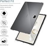 World biz Clear Case for Honor Pad 9 12.1-Inch 2024 Tablet, Flexible Transparent Soft Bumper TPU Reinforced Corner, Shockproof Cover for HONOR Pad 9 12.1'' - Image 3
