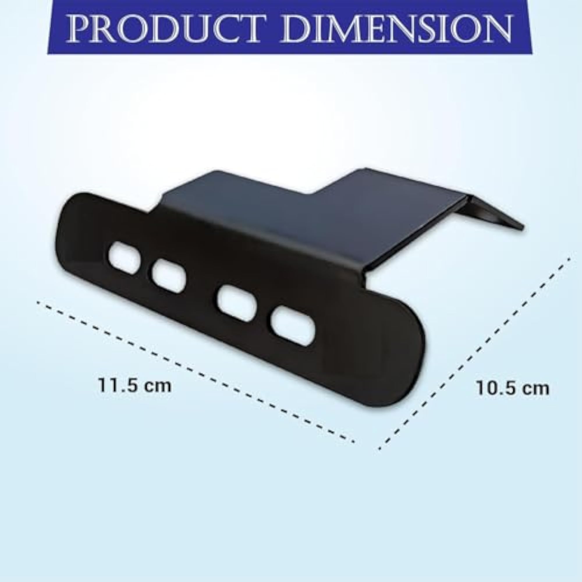 Front Number Plate Clamp for Triumph Speed 400