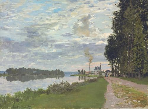 Affiche Arts Claude Monet la promenade d'Argenteuil - Toile Décoration Salon Grand Format 60x90