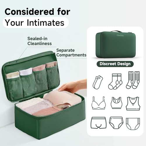 Image of OlarHike 9 Set Packing Cubes for Travel,Gifts for Women Mom,Anti-Tearing Suitcase Organizer,with Over 1000 pcs Mesh Holes,Vacation Essentials & Accessories for Cruise Ship