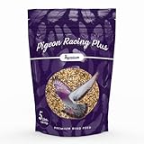 Mycelium Premium Pigeon Racing Plus | Protein-Packed Racing Pigeon Food with Vetch, Mung Beans & Peas | High-Energy, Endurance Formula with Vitamins & Minerals for Muscle Strength & Speed | 5 lb Bag