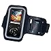 DeeFec Running Exercise Armband, Adjustable Length, Waterproof, Built-in Key Pocket, Headphone Slot, Can be used as a Sports Armband Protector for MP3 players from AGPTEK, Aiworth, Hotechs