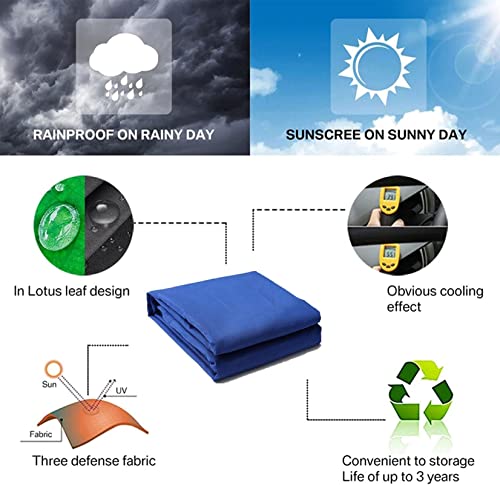 Auvent de jardin anti-UV imperméable protégeant du soleil - 4