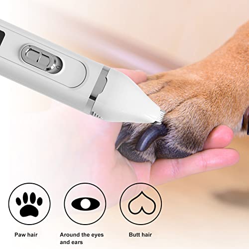 Máquina de cortar cabelo para cães Tyenaza, kit de tosquia para cães, 4 lâminas, baixo ruído, sem fi