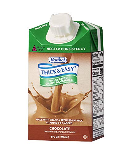 Thick & Easy Thickened 2% Reduced Fat Dairy Beverage, Chocolate, Nectar Consistency, 8 Ounce (Pack Of 27) #TOP3