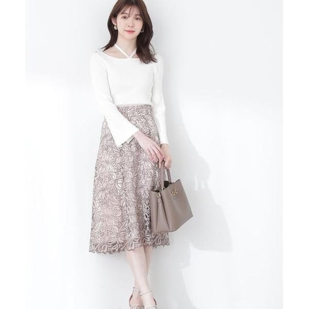 未使用 プロポーションボディドレッシング　リボンチュールフレアスカート　M リボンチュールフレアスカート | PROPORTION BODY DRESSING