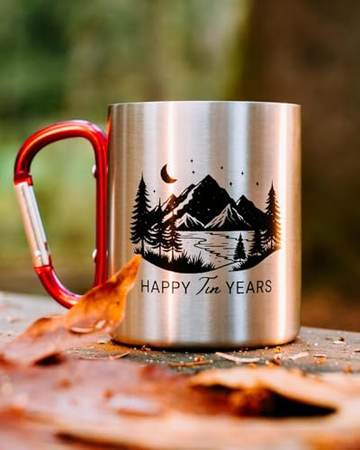 PureRejuva 10 Year Anniversary Tin Aluminum Mug...