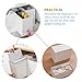 Angoily Japanese Style Multi-Functional Storage Box for Home and Office Creative Desktop File Organizer Lid Decorative Sundries Storage Container for Kitchen and School