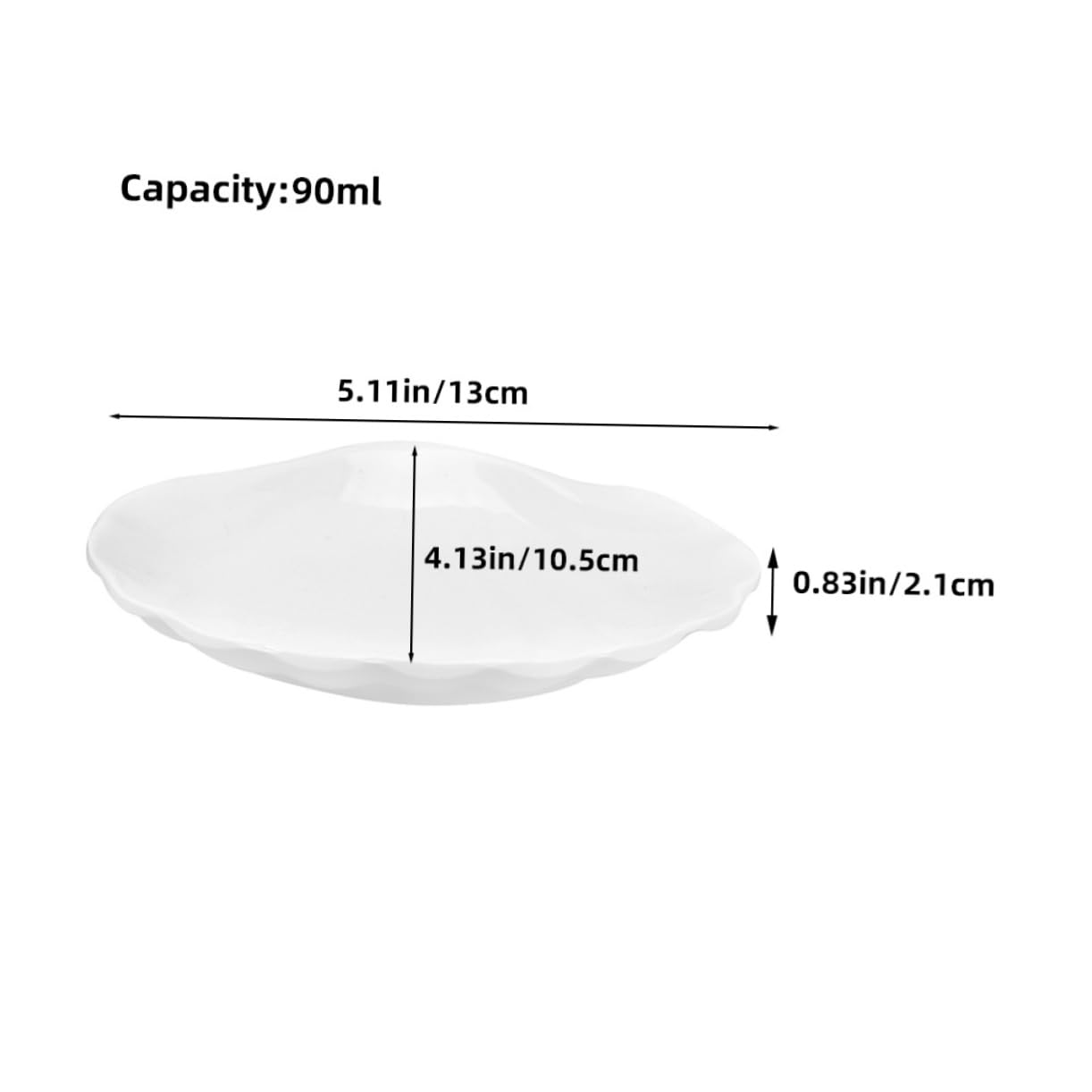 Levemolo 3pcs Dishes Melamine Tray Dinner Plate Candy Tray Snack Dish Sauce Plate Sauce Bowl Small Condiment Bowls Portion Cups Melamine Seasoning Dish Melamine Dish for Dessert White