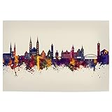 artboxONE Poster 30x20 cm Städte Bamberg Germany Skyline 