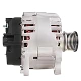 Alternator Compatible With VW Atlas 2018 Audi A3 2007-2018 140A 12V CW 6-Groove Clutch Pulley
