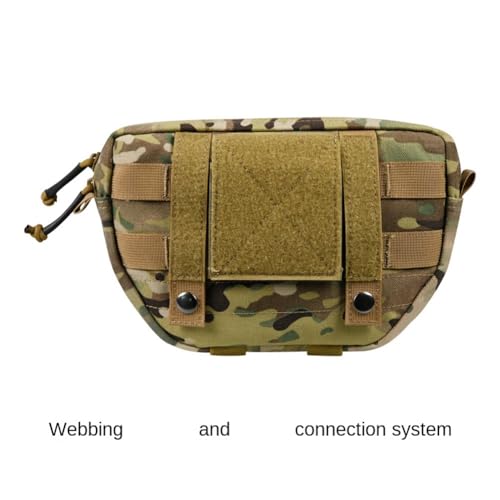 Bolsa de nailon impermeable para accesorios de caza y chaleco táctico 6