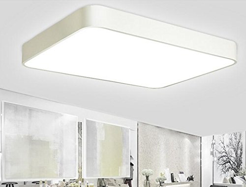 Anjz Moderne plafonnier LED Couloir Salon Chambre Optimal pour le montage mural et au plafond/220V/Size:94cm*62cm