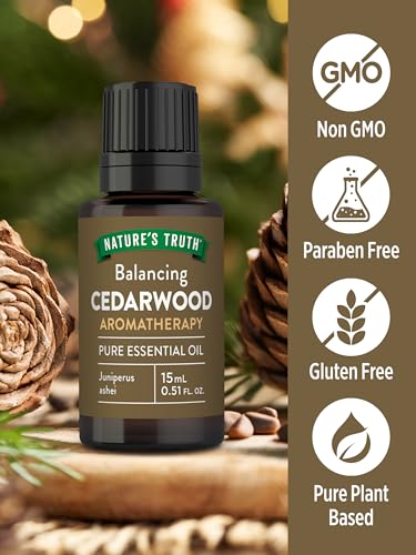 Aceite Esencial de Cedro Nature's Truth 15 mL miniatura 3