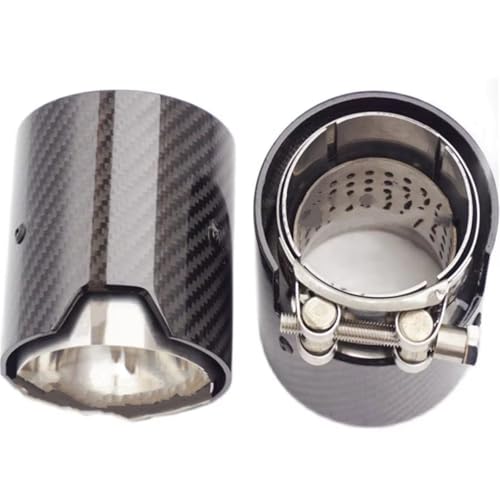 Tuyau arrière carbone pour BMW F20 F21 M140i F22 F23 M240i silencieux échappement 60mm 93mm