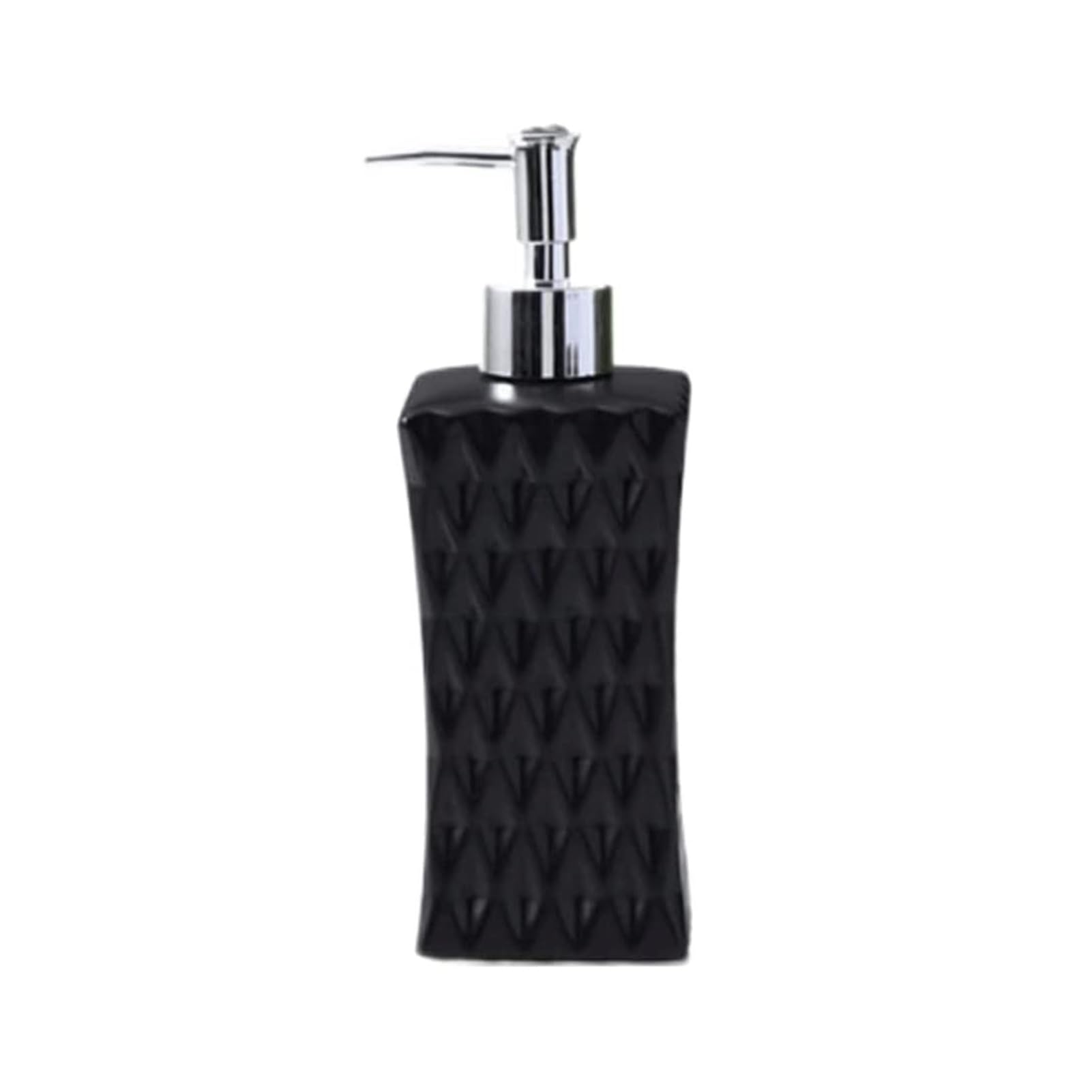WDSOPK Bathroom accessories Soap Dispense Manual Ceramic Large Capacity Soap Pump Pressed with Rustproof Pump Lotion Dispenser Home & Kitchen