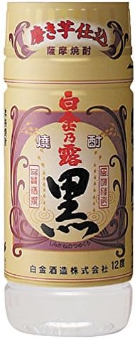 Amazon Co Jp 白金乃露黒 ペット 焼酎 12度 鹿児島県 220ml 30本 食品 飲料 お酒