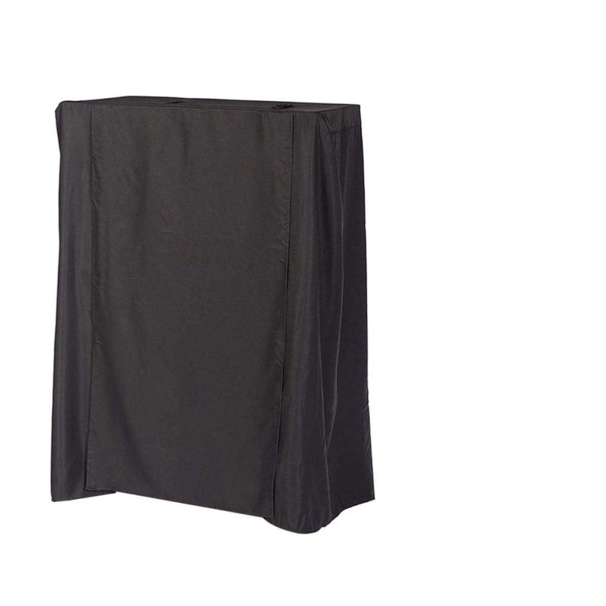 Luxshiny Käfigabdeckung Faltbar und Leicht zu Reinigen Schwarze aus Stoff für Vogelkäfig Elegante Abdeckung und Schutz vor Staub für Vogelnest