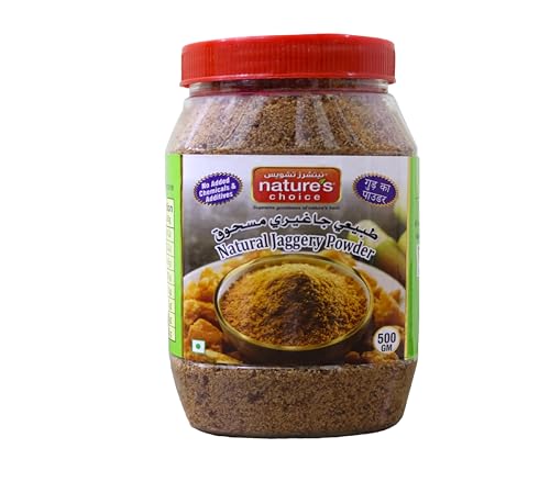 Natures Choice Jaggery Powder 500gms Jar