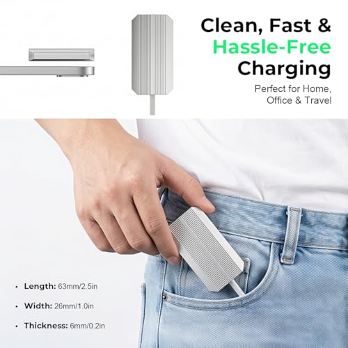 Image of Verilux 2M Magnetic Wireless Charger for iPad Pro 12.9 & iPad Air 13 ONLY