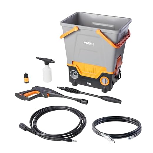 WAP Desobstruidora e Lavadora de Alta Pressão ECO SMART ULTRA 2200, Reutiliza Água, 390L/h, 23 Litros, 1750W 220V