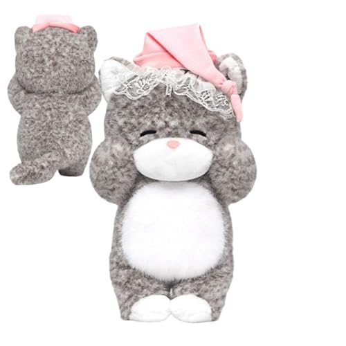 Jouet chat peluche lit et canapé pour corriger la posture de sommeil