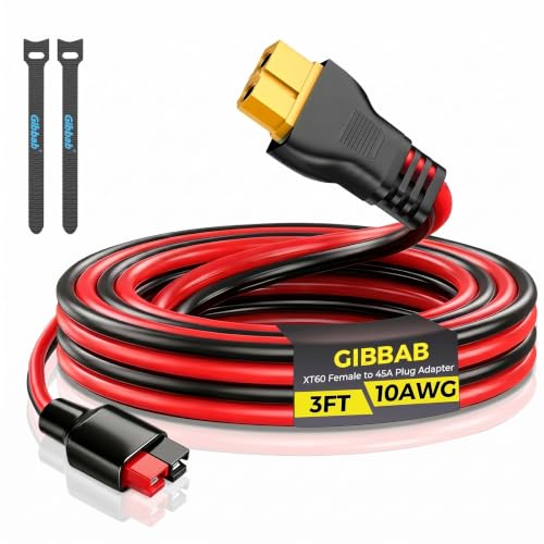 Cable XT60 a Anderson 10AWG de alta conductividad para UAV y estaciones de energía