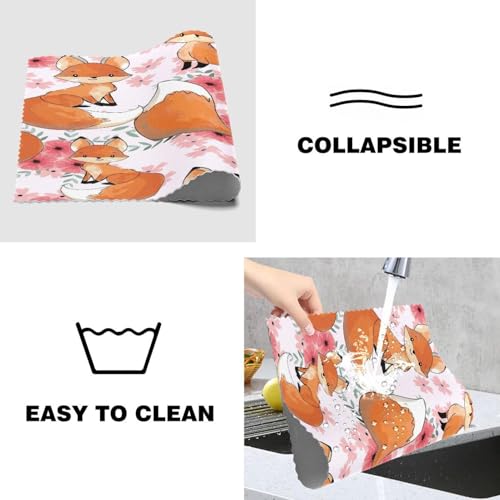 Sets de table pour table de salle à manger Baby Fox lors de vos dîners