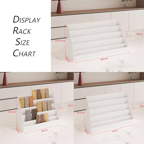 Solution de rangement compacte pour carreaux présentoir de sol beige - 3