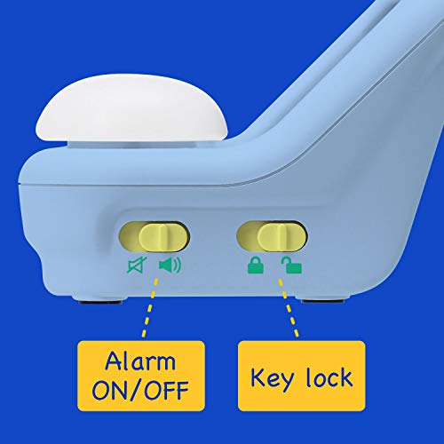 dretec pomodoro Timer, Productivity Timer, for Studying, for exam, Large Display, Large Button, Blue - Image 5
