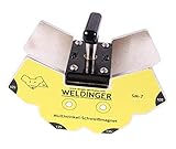 WELDINGER SM-7 schaltbarer Multiwinkel-Schweißmagnet klein mit Drehschalter (Haftkraft bis 60 kg)