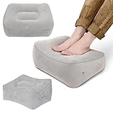 Almohadas inflables para reposapiés de viaje