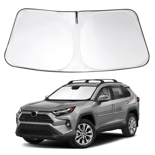 Image of Windshield Sun Shade Sunshade for 2019-2026 Toyota RAV4 RAV-4