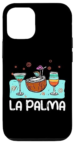 La Palma �ʔ����J�i���A���� �X�y�C�� �z���f�[ �X�}�z�P�[�X iPhone 12/12 Pro �p