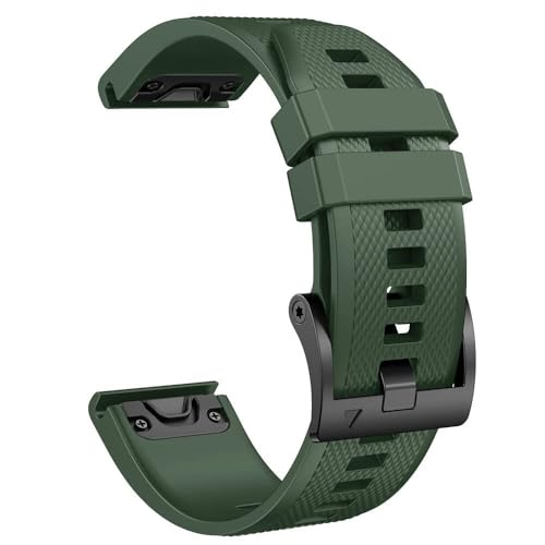RORFFK For Fenix 8X Watch Band/Fenix 6X Pro Watch Band/Fenix 5X Band 26mm Watch Bands Compatible with Fenix 6X/Fenix 7X Pro/Fenix 3(Army Green)