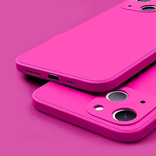Coque silicone liquide premium iPhone 12 Pro protection intégrale carrée