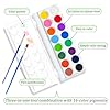 Watercolor Workbooks, 16 Colors Water Color Books Paint Set for Adults, Watercolor Coloring Book for Beginners, Water Color Workbook, 15 Beautiful Paintings for Beginners (Animals)
