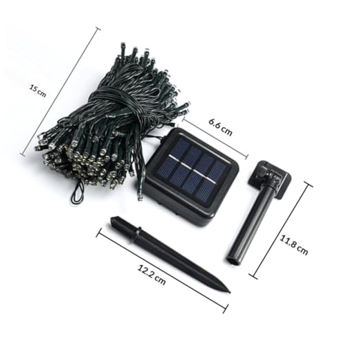 Luces solares LED resistentes al clima para iluminar entradas sin cables 2