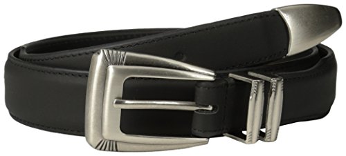 NCAA Texas Tech Red Raiders Zep-Pro Leather Concho Tapered Tip Belt, Black, 44-Inch