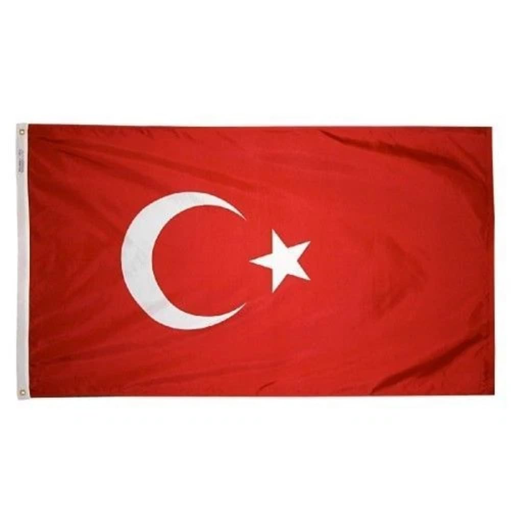 World Cup 2026 Flag - Official National Flag 5ft X 3ft Large Double Sided With Brass Eyelets USA Canada Mexico (Turkey) — image 1